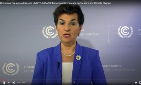 Christiana Figueres addresses UNWTO-ASEAN International Conference on Tourism and Climate Change 2014