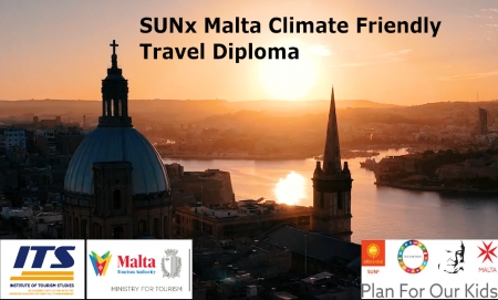 SUNx Malta Launches the World’s First Climate Friendly Travel Diploma