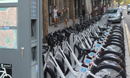 BiciMAD. The Public Bike Rental Service in Madrid