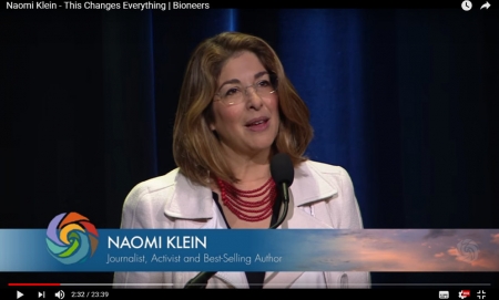 Naomi Klein - This Changes Everything - Bioneers